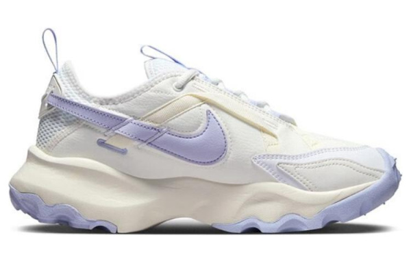 Nike TC 7900 Ткань против скольжения и дышащая низкий верх повседневные беговые кроссовки для женщин фиолетовый и белый