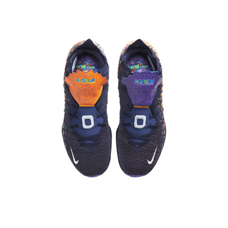 Nike Lebron 17 AS EP Monstars High Топ Баскетбольные кроссовки Унисекс Многоцветная Азиатская версия
