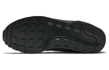 Nike MD Runner 2 Удобные Низкие Повседневные Беговые Кроссовки Женские Черные