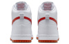Nike Dunk High 'Picante Красный' Синтетическая кожа кожа против скольжения амортизация высокий топ