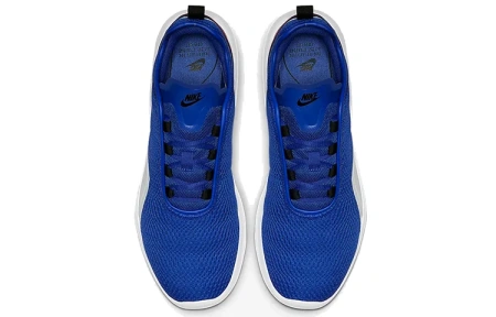 Nike Air Max MOTION Модный Сетка Текстиль Низкие Кроссовки для Марафона Беговые Мужские Синие Белые