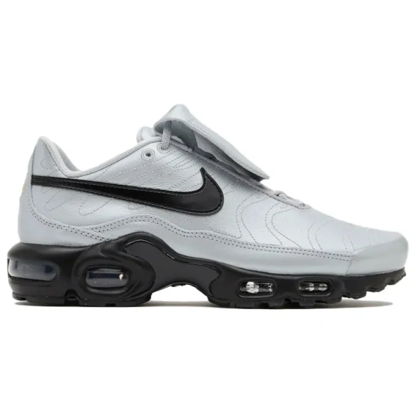 Nike Air Max Plus Устойчивый к истиранию Низкий Топ Повседневная Обувь Мужская Серебристый Черный Серый