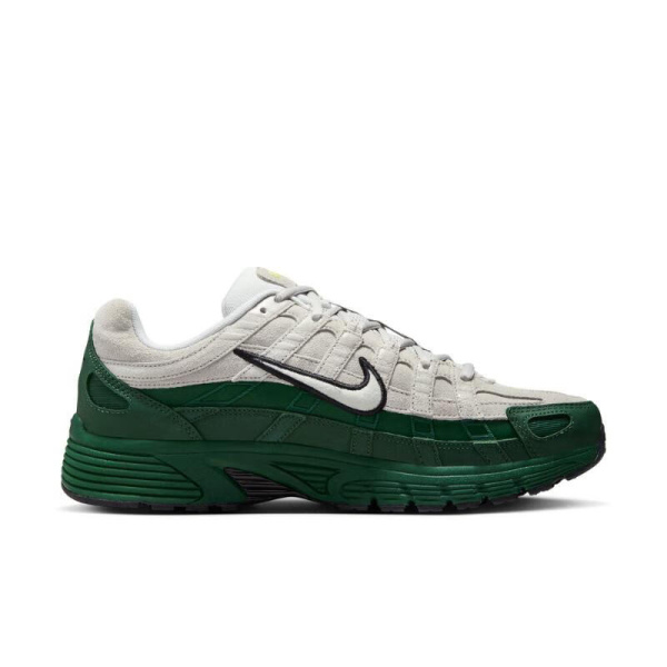 Nike P 6000 Амортизация Износостойкий Низкий Топ Повседневная Обувь Унисекс Белый Зеленый