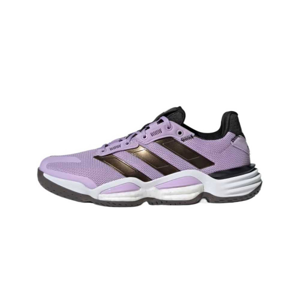 Adidas STABIL 16 Амортизация Дышащие Низкие Кроссовки для тренировок Женские Розовый Сливовый Черный