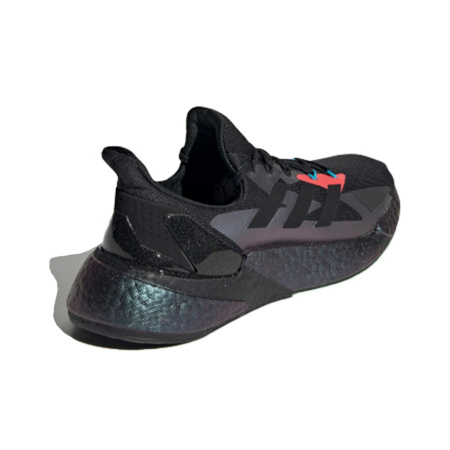 Adidas X9000l4 Круглый носок Сетчатая ткань Низкие кроссовки для бега Унисекс Черный Красный Зеленый
