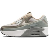 Nike Air Max 90 Устойчивые к истиранию Низкие Повседневные Беговые Кроссовки Женские Светло-Серые