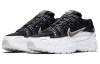 Nike P 6000 Ткань Амортизация Противоскользящие Низкие Повседневные Беговые Кроссовки Женские Черно-Белые