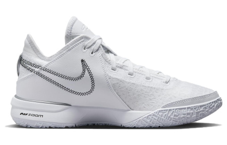 Nike LeBron NXXT Gen Zoom LeBron NXXT Gen Low Топ Баскетбольные кроссовки для игры Мужской Белый черный Азиатская версия