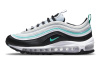 Nike Air Max 97 Текстиль Синтетическая кожа Низкие кроссовки для бега на длинные дистанции Женские Белые Черные Зеленые