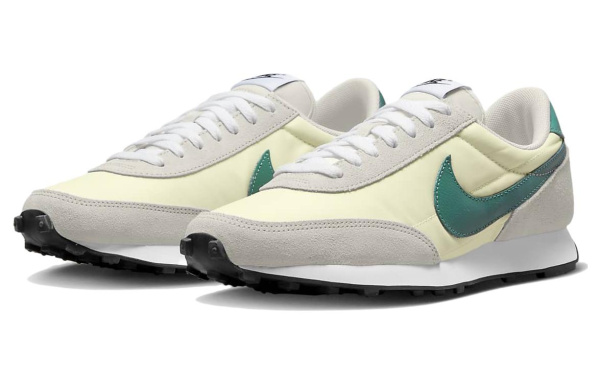 Nike Daybreak Устойчивые к истиранию Дышащие Низкие Беговые кроссовки Женские Зеленые