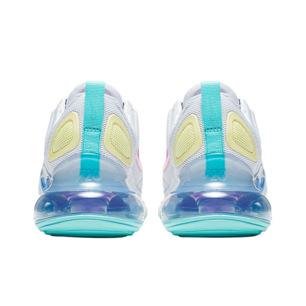 Nike Air Max 720 Комфортный Баланс Амортизация Низкий Верх Спортивная Повседневная Обувь Женская Розовый Белый Синий