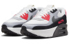 Nike Air Max 90 LV8 Low Топ Повседневная обувь Женская Белый Черный Красный