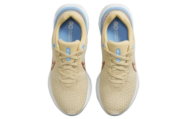 Nike React Infinity Run Flyknit 3 Противоскользящий Устойчивый к истиранию Амортизация Низкий Топ Повседневный