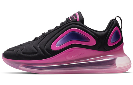 Nike Air Max 720 Черный Розовый Низкий Топ Повседневная Обувь Мужская Черный Розовый
