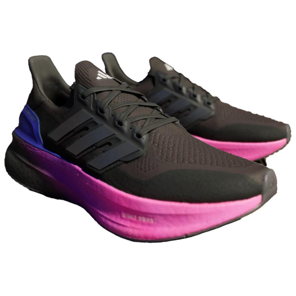 Adidas Ultraboost 5,0 Low Топ Повседневная Обувь для Беговых Тренировок Длинных Дистанций Унисекс Белый Серый Розовый