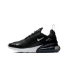 Nike Air Max 270 Износостойкий Дышащий Низкий Топ Воздушная Подушка Повседневные Беговые Кроссовки Женские Черный Белый