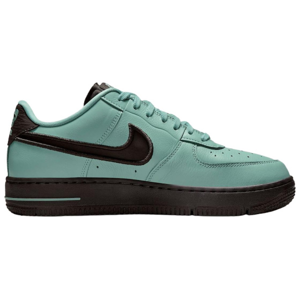 Nike Air Force 1 Устойчивые к истиранию низкие кроссовки для скейтбординга женские зеленые