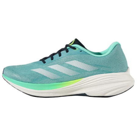 Adidas ETHER LITE Ткань Амортизация Устойчивость к истиранию Дышащие Беговые кроссовки Унисекс Циан