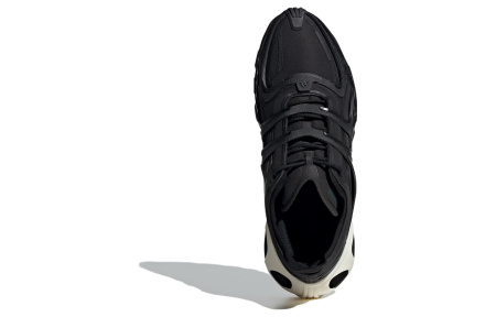 Adidas Wonder Runner Ткань Устойчивая к истиранию Дышащие Низкие Беговые кроссовки Унисекс Черные