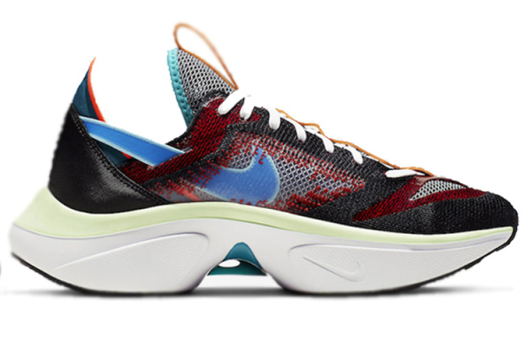 Nike D MS X Ткань Низкие Кроссовки для Тренировок и Беговых Унисекс Черные Красные