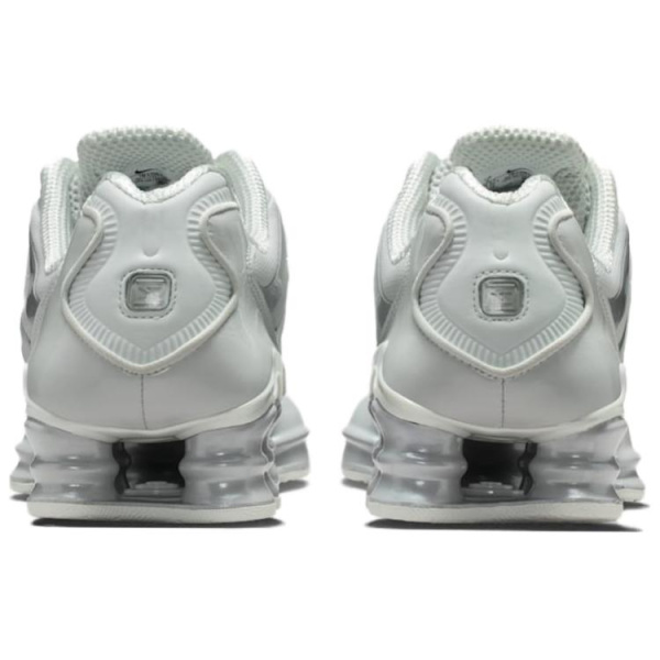Nike Shox TL Series Дышащая Поддержка Амортизация Повседневные Беговые Кроссовки Женские Серебристо-Серый
