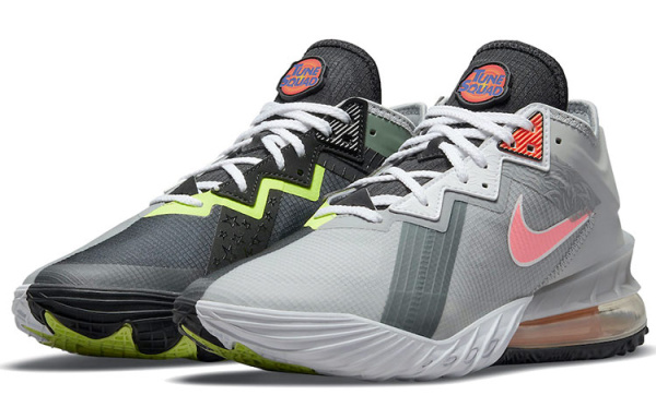 Space Jam X Nike Lebron 18 Bugs Bunny X MARVIN The Martian Противоскользящий Устойчивый к истиранию Низкий Топ
