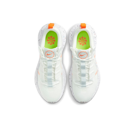 Nike Crater Ткань Амортизация Противоскользящие Устойчивые к истиранию Дышащие Низкие Беговые кроссовки Женские Белые