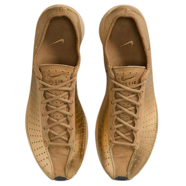 Nike Air Superfly Классический и Универсальный Дышащие Повседневные Беговые Кроссовки Женские Золотые
