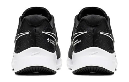 Nike Star Runner 2 Low Топ Детские беговые кроссовки Черный белый Подростки