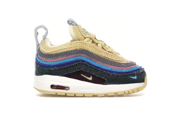 Nike Air Max 1/97 Обувь для малышей Низкий топ Детский