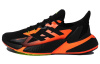 Adidas X9000l4 Ткань Противоскользящая Устойчивая к износу Низкие Кроссовки для бега Унисекс Черный Оранжевый