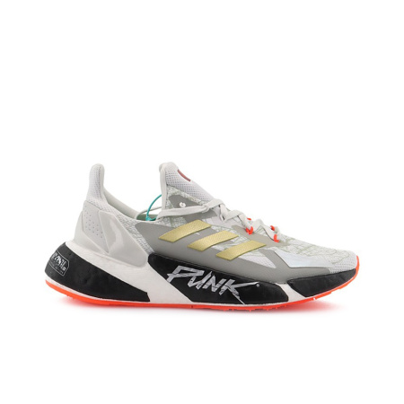 Cyberpunk 2077 x Adidas X9000l4 Винтаж Ткань Амортизация Дышащий Устойчивый к истиранию Низкий Топ Boost Повседневный