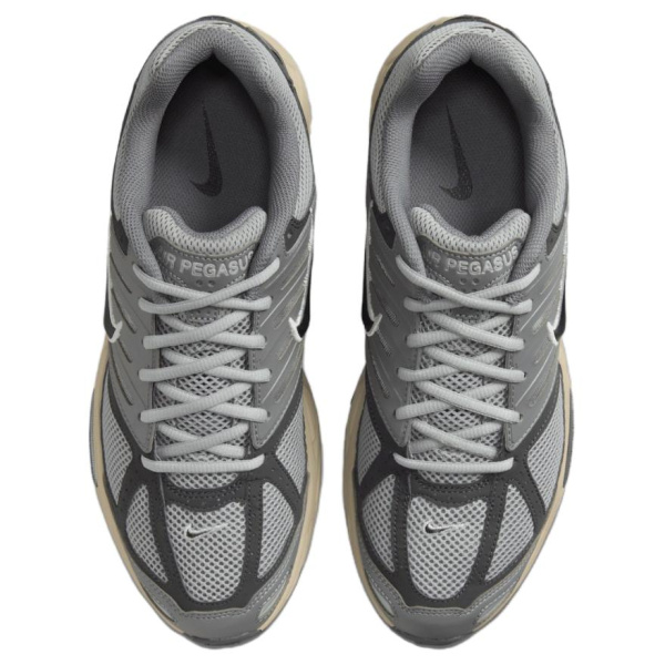 Nike Air Pegasus 2005 Устойчивый к истиранию Дышащие Низкие Повседневные Беговые Кроссовки Мужские Серый Черный