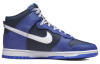 Nike Dunk High 'Обсидиан' Кожа Противоскользящие Устойчивые к истиранию Легкие Кроссовки для скейтбординга Мужские Синие
