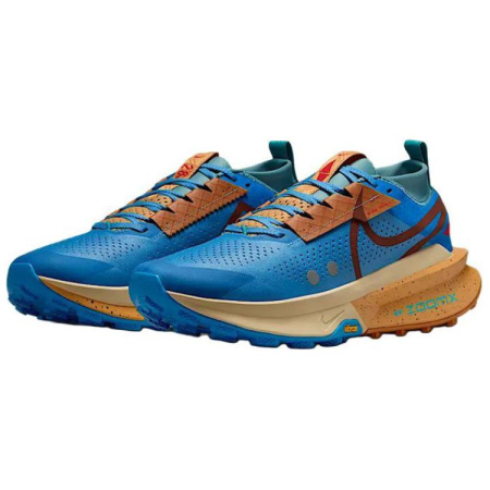 Nike Zegama Trail 2 Низкие кроссовки для бега по пересеченной местности мужские синие
