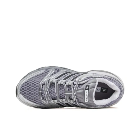 Adidas Adistar Control 5 Support Низкие Кроссовки для Бега Унисекс Серый Серебряный
