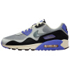 Patta X Nike Air Max 90 Устойчивые к истиранию низкие повседневные беговые кроссовки Мужские Серый Синий