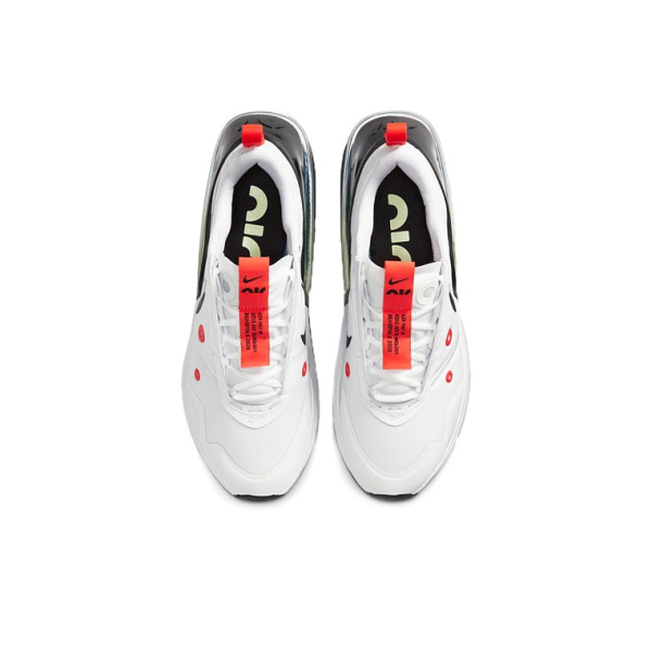 Nike Air Max Up Ткань Низкие Повседневные Беговые Кроссовки Женские Белые Черные