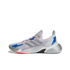 Adidas X9000l4 Ткань Дышащий Низкий Верх Повседневные Беговые Кроссовки Мужские Белые Серые