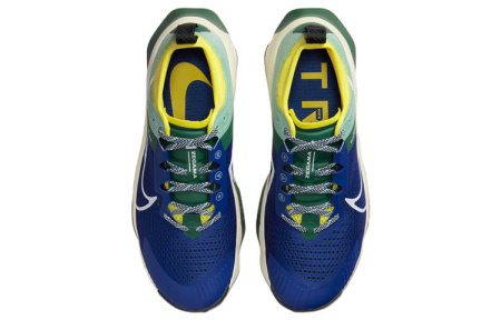 Nike ZoomX Zegama Trail Ткань Амортизация Противоскользящий Устойчивый к истиранию Низкий Топ Беговые кроссовки Мужские