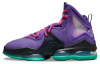 Nike Lebron 19 EP 'Фиолетовый Бирюзовый' Высокие Баскетбольные Кроссовки Мужские Фиолетовые Азиатская Версия