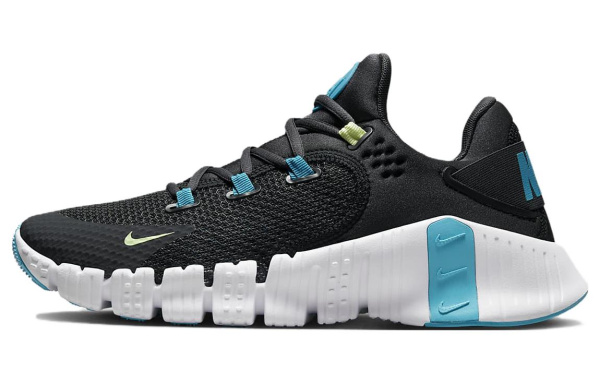 Nike Free Metcon Амортизация Противоскользящие Низкие Кроссовки для тренировок Мужские Черные