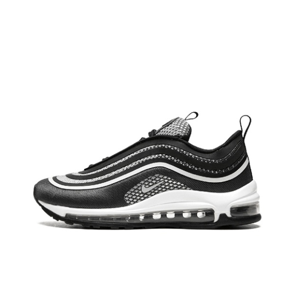 Nike Air Max 97 Легкий Низкий Топ Беговые Кроссовки Женские Черные