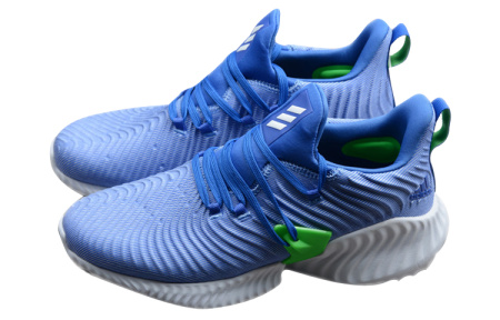 Adidas Alphabounce Instinct J Low Топ Детская Беговая Обувь Синяя