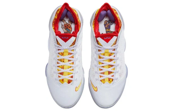 Nike Lebron 19 Lebron 19 Low EP Фрукты Овсянка Удобный Круглый Палец Текстиль Синтетическая кожа TPU