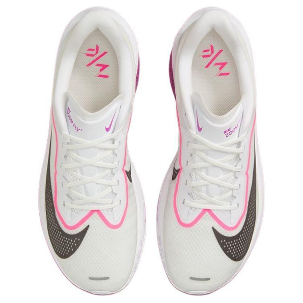 Nike Zoom Fly 6 Амортизация Противоскользящие Устойчивые к истиранию Низкий Топ Марафон Беговые кроссовки Женские