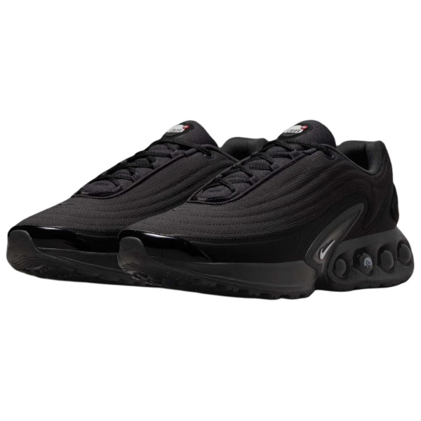 Nike Air Max DN Устойчивые к истиранию Низкие Беговые кроссовки Мужские Черные