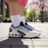 Nike Air Max DN Устойчивые к истиранию Низкие Беговые кроссовки Женские Белые Розовые Фиолетовые