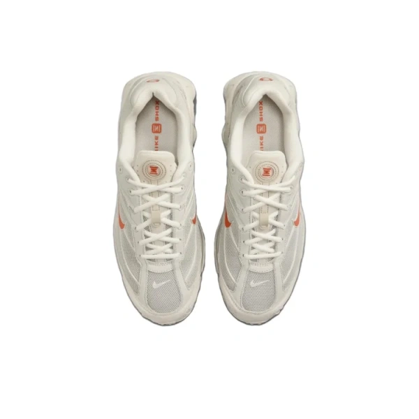 Nike Shox Ride 2 Амортизация Износостойкие Низкие Кроссовки для Бега Унисекс Экрю