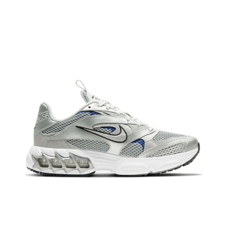 Nike Zoom Air Fire Удобно и модно Амортизация Противоскользящие Низкие Беговые кроссовки Женские Белые Серебряные